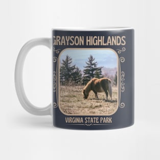 Grayson Highlands Virginia State Park Mug